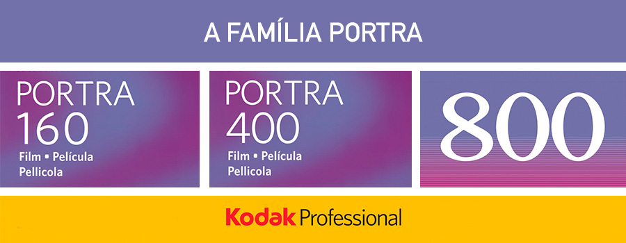 Família de filmes Portra da Kodak