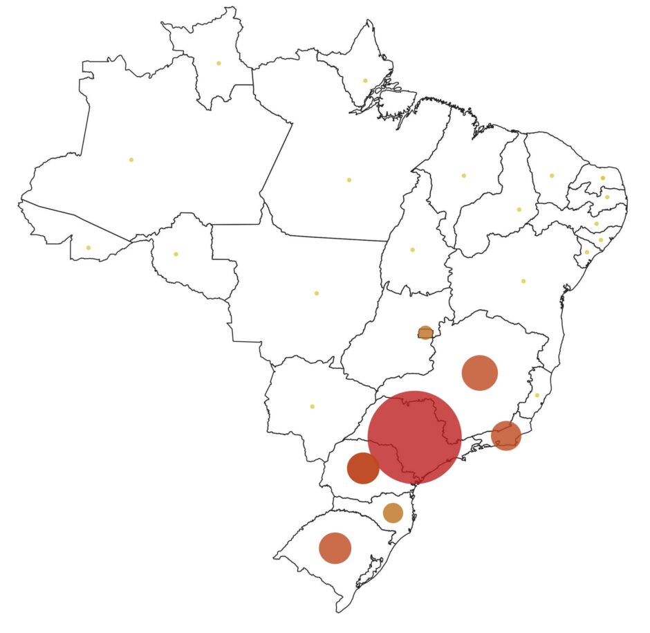 Mapa do Brasil da Fotografia Analógica - Pesquisa